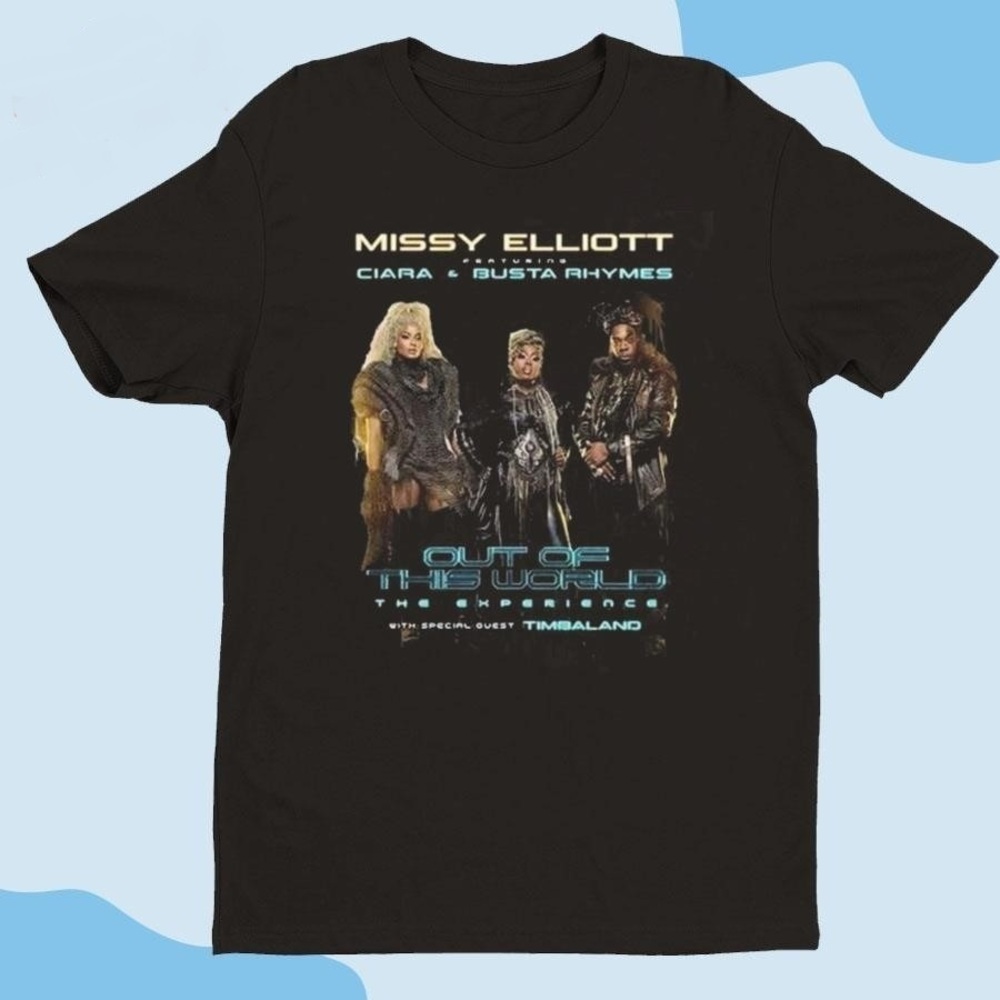 Missy ElliottTour X Ciara & Busta T-shirt
